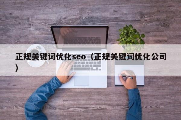 正规关键词优化seo（正规关键词优化公司）