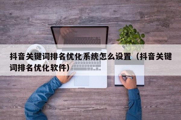 抖音关键词排名优化系统怎么设置（抖音关键词排名优化软件）