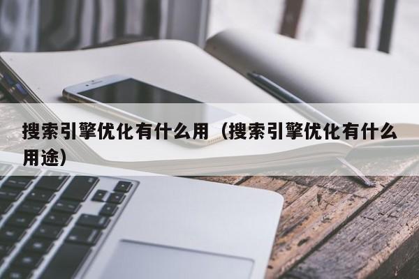 搜索引擎优化有什么用（搜索引擎优化有什么用途）