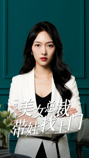 一夜荒唐：美女总裁带娃找上门（83集）温柔追捕短剧