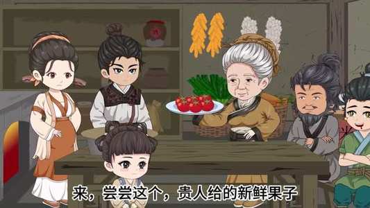 古代老妇有空间，直通现代菜市场之逃荒锦鲤（66集）这部短剧太好看