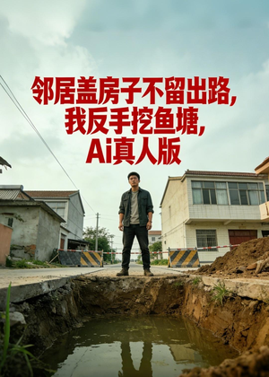 邻居盖房子不留出路我反手挖鱼塘Ai真人版(17集) 邻居盖房子不留出路我反手挖鱼塘Ai真人版(17集)短剧也太好看了