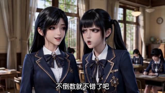黑茶野心之误入贵族学校，她只想搞钱！（62集）超级好看的短剧