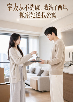 室友从不洗碗，我洗了两年，搬家她送我公寓（47集）短剧全集免费